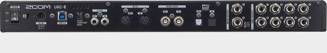 Interfaz De Audio Zoom Uac-8/120Gl - The Music Site