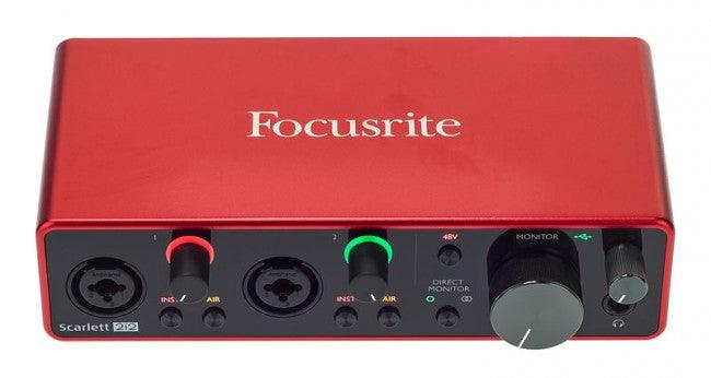 Interfaz Focusrite Scarlett 2I2 Iii Gen - The Music Site