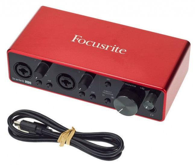 Interfaz Focusrite Scarlett 2I2 Iii Gen - The Music Site