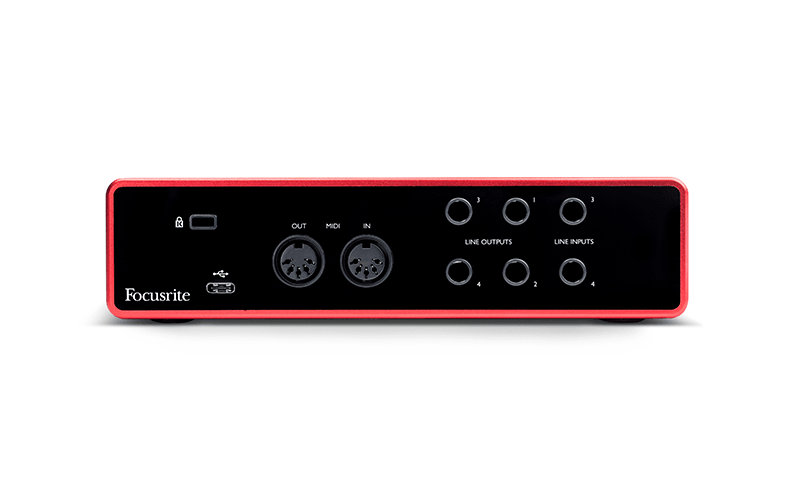 Interfaz Focusrite Scarlett 4I4 Iii Generacion - The Music Site