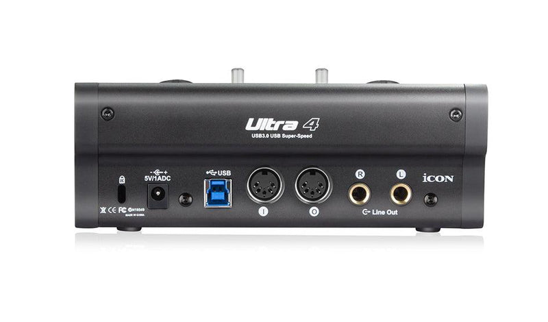 Interfaz Icon Ultra 4 - The Music Site