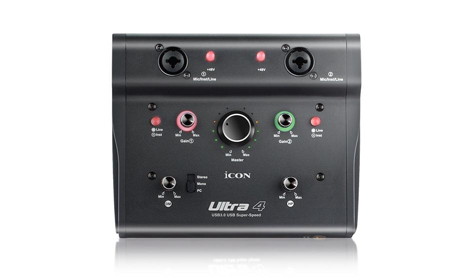 Interfaz Icon Ultra 4 - The Music Site