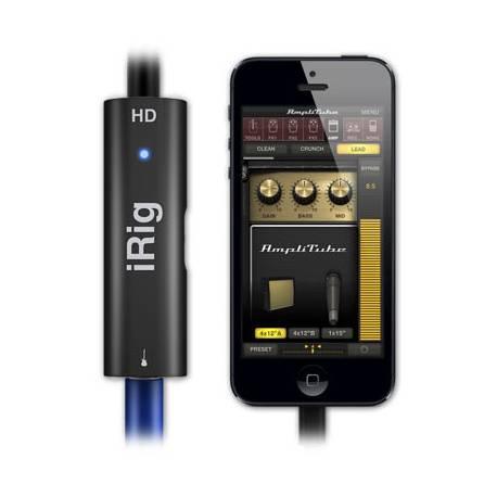 Interfaz Ik Irig-Hd-In Para Guitarra Alta Calidad - The Music Site