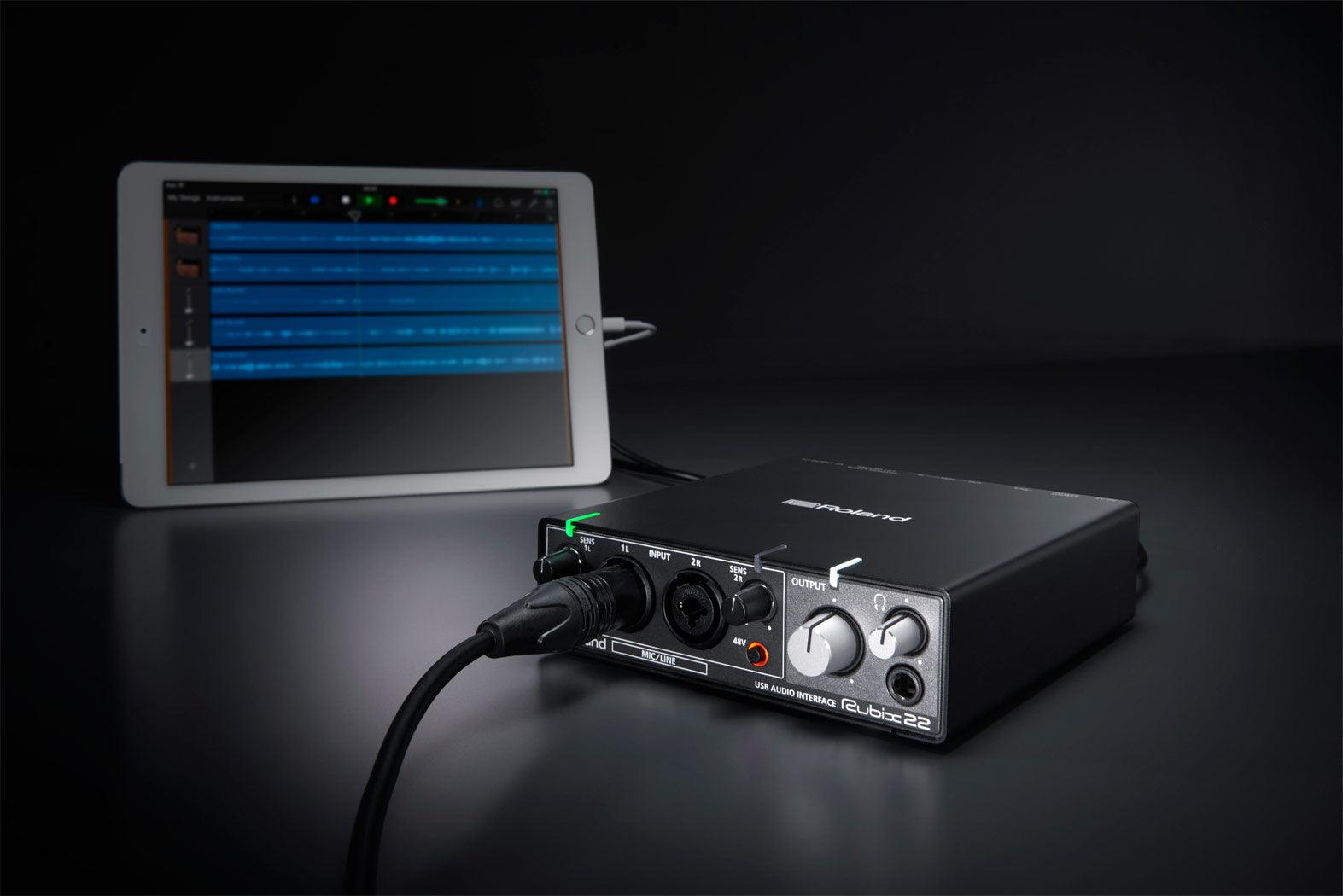 Interfaz Roland Rubix22 - The Music Site
