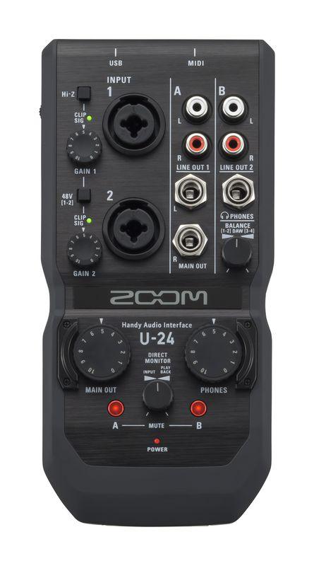 Interfaz Zoom U-24/120Gl - The Music Site