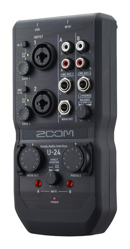 Interfaz Zoom U-24/120Gl - The Music Site