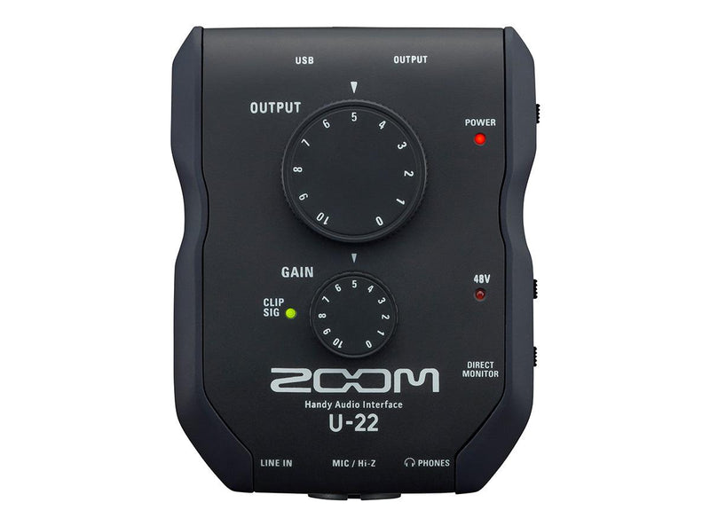 Interfaz Zoom U22/120Gl - The Music Site