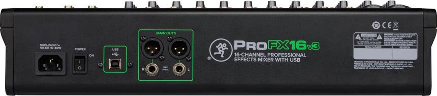 Mezclador Mackie Analogo Profx16V3 - The Music Site