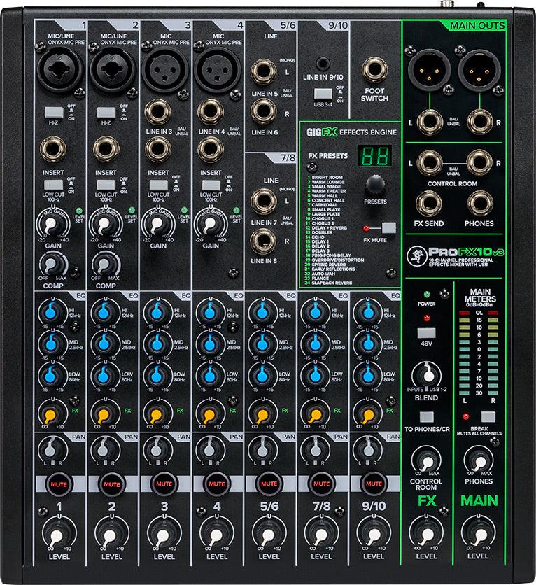 Mezclador Mackie Profx10V3 - The Music Site