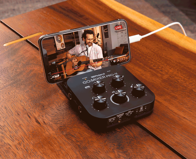 Mezclador Roland Gomixerpx Para Smartphone - The Music Site