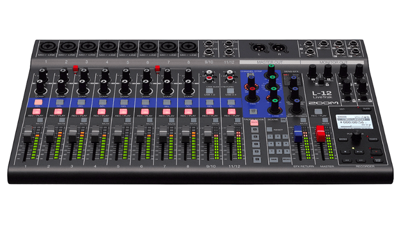 Mezclador Zoom L-12 - The Music Site