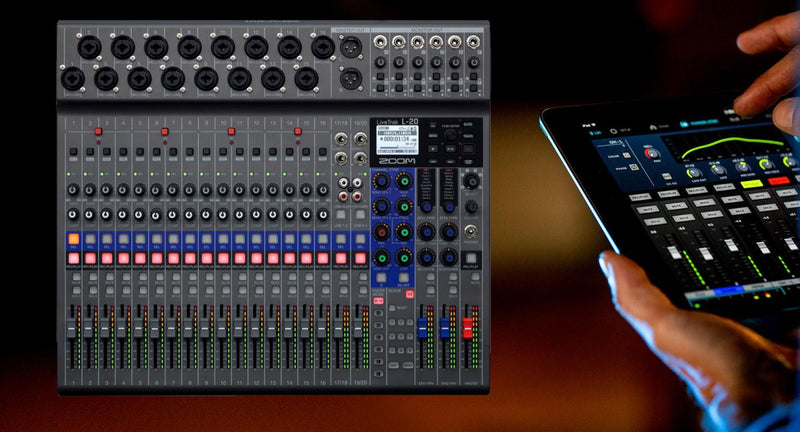Mezclador Zoom Livetrack L-20/120Gl - The Music Site