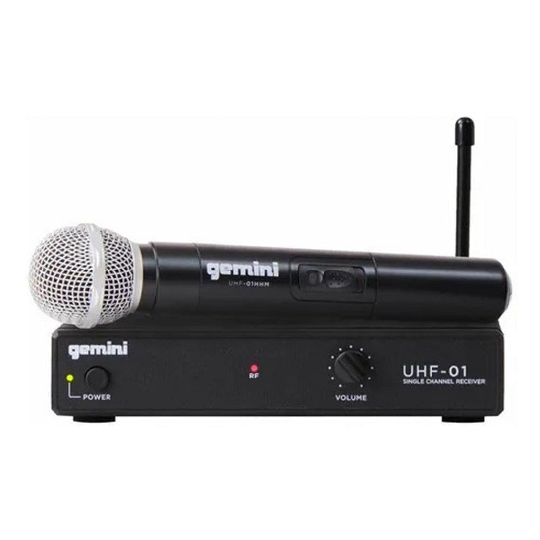 Microfono Gemini Uhf-01M-F1 Inalambrico - The Music Site