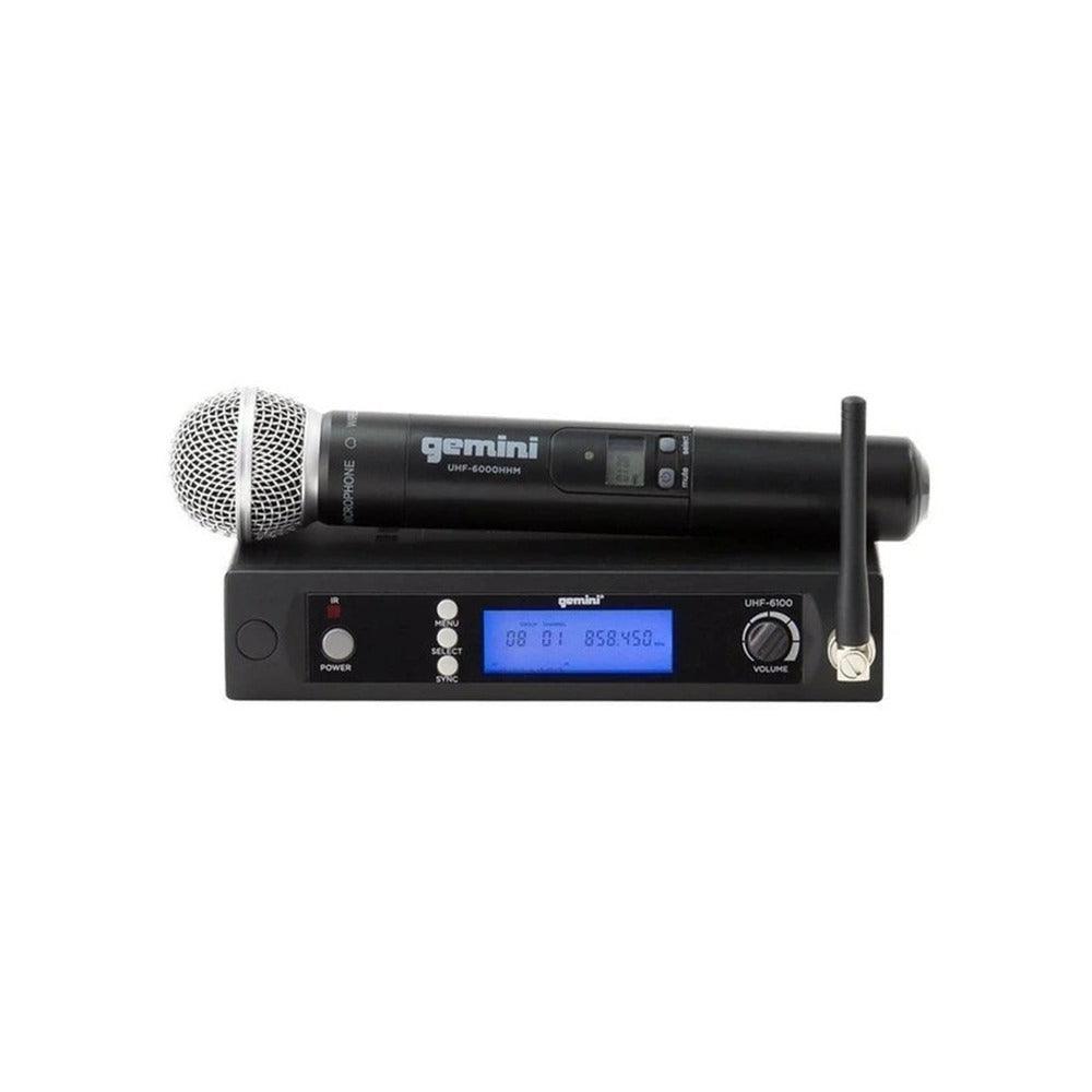 Microfono Gemini Uhf-6100M-R1 Inalambrico - The Music Site