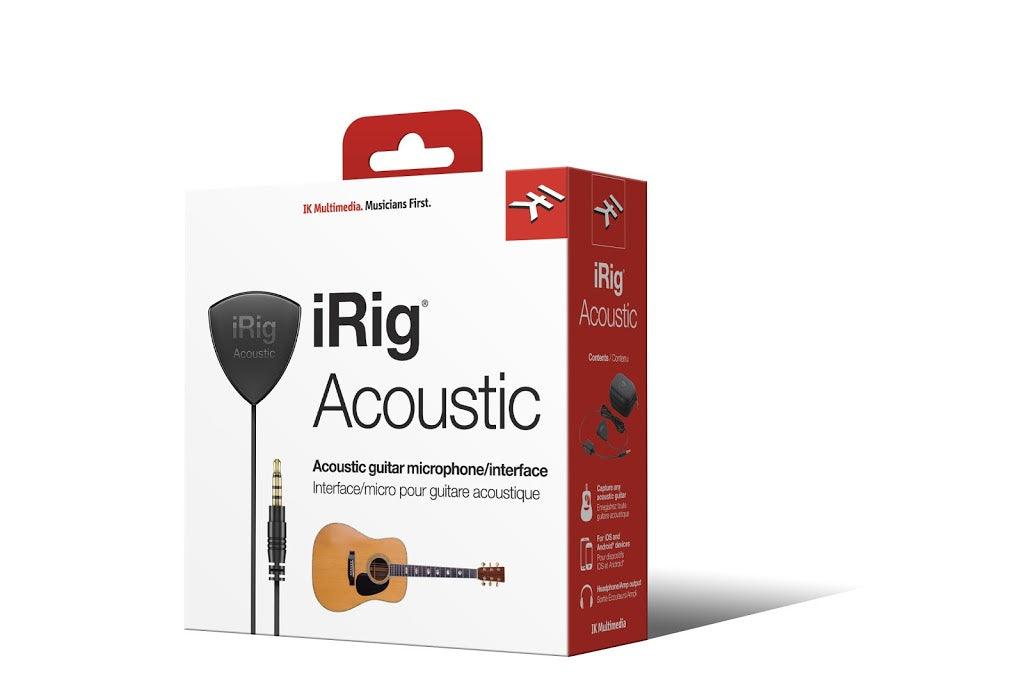 Microfono Ik Ip-Irig-Acoustc-In - The Music Site