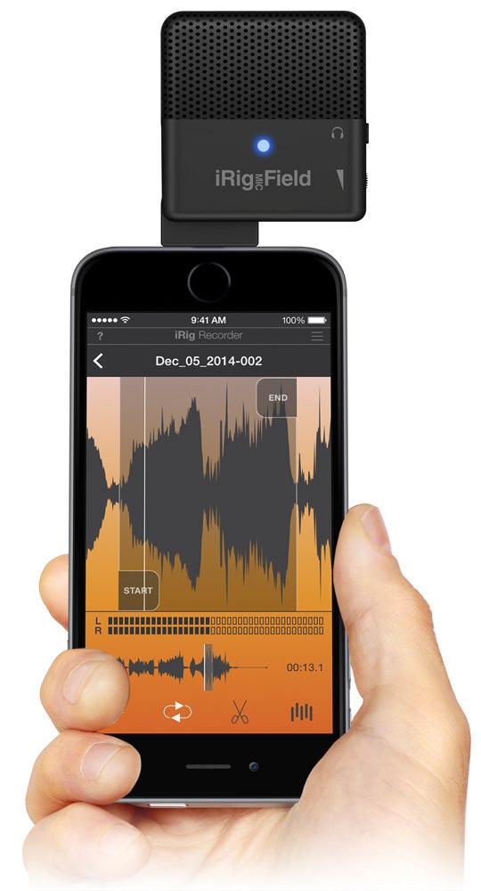 Microfono Ik Irig Mic Field Ip-Irig-Field-In - The Music Site