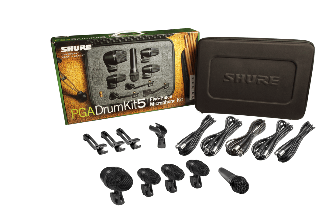 Microfono Shure Pgadrumkit5 (Kit Bateria) - The Music Site