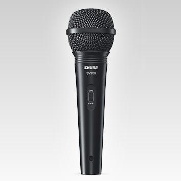 Microfono Shure Sv200 De Mano - The Music Site