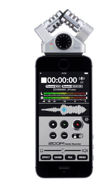 Microfono Zoom Doble Iq6/Cm - The Music Site