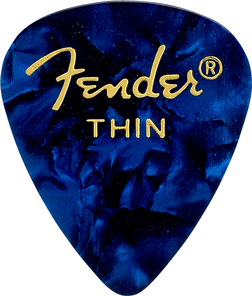 Pajuela Fender 351 Blue Moto Thin 1982351102 - The Music Site