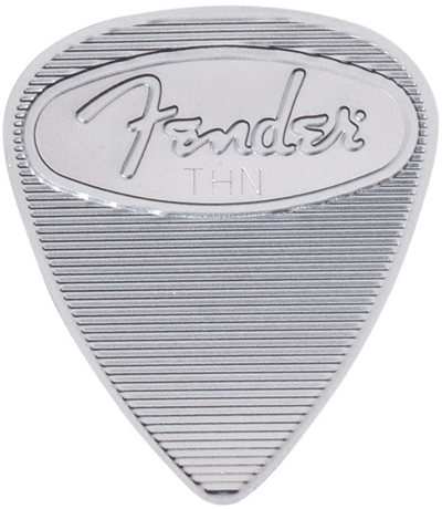 Pajuelas Fender Fender® Steel Pick, Heavy, 4 Count 0982351900 - The Music Site