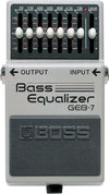 Pedal Boss Bajo Geb-7 Equalizer 7 Band - The Music Site