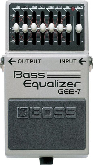 Pedal Boss Bajo Geb-7 Equalizer 7 Band - The Music Site