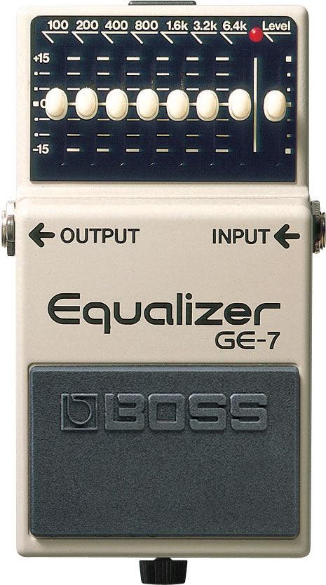 Pedal Boss Guiarrat Electrica Ge-7 Equilizer 7 Band - The Music Site