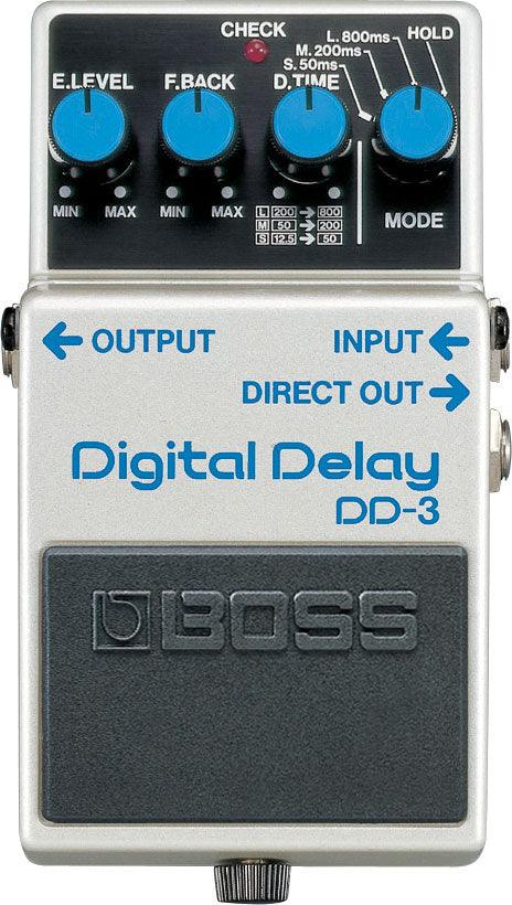 Pedal Boss Guit Elec Dd-3 Digital Delay - The Music Site