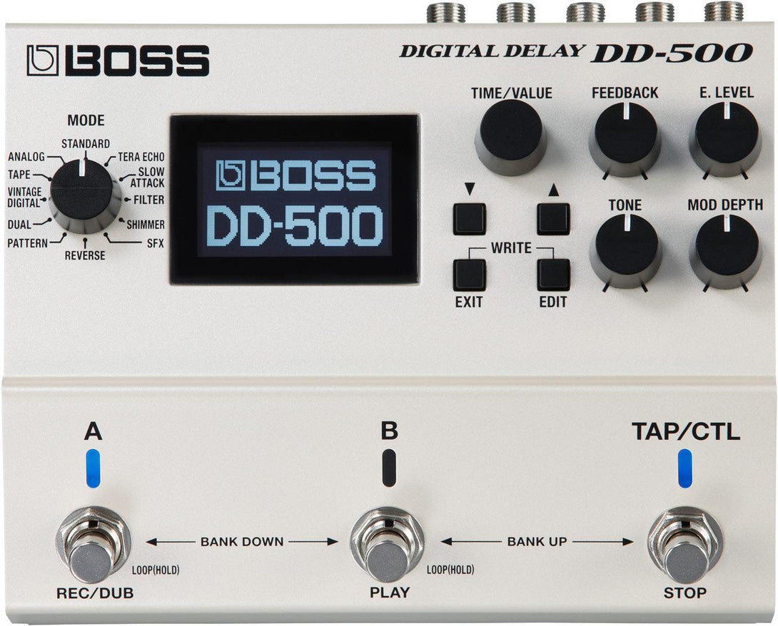 Pedal Boss Guit Elec Dd-500 Digital Delay - The Music Site