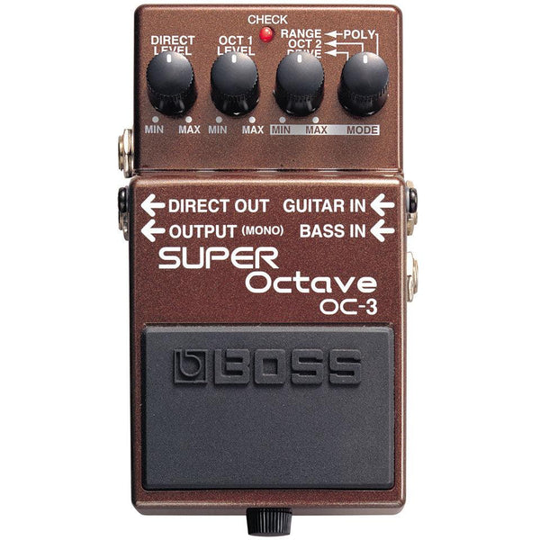 Pedal Boss Guit Elec Oc-3 Super Octave - The Music Site