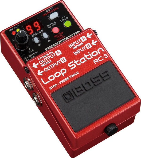 Pedal Boss Guit Elec Rc-3 Loop Station - The Music Site