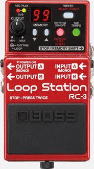 Pedal Boss Guit Elec Rc-3 Loop Station - The Music Site