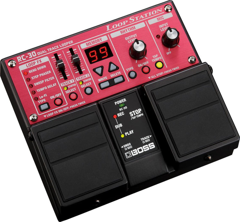 Pedal Boss Guit Elec Rc-30 Loop Station - The Music Site