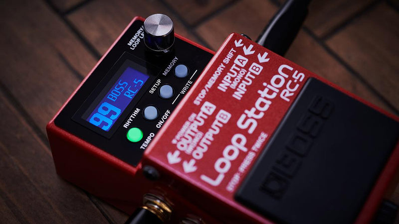 Pedal Boss Guit Elec Rc-5 Loop Station - The Music Site