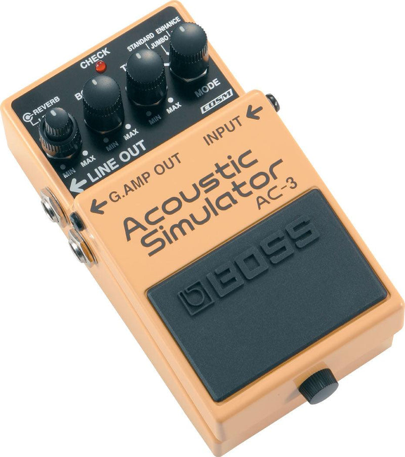 Pedal Boss Guitarra Acustica Ac-3 Acoustiac Simulator - The Music Site