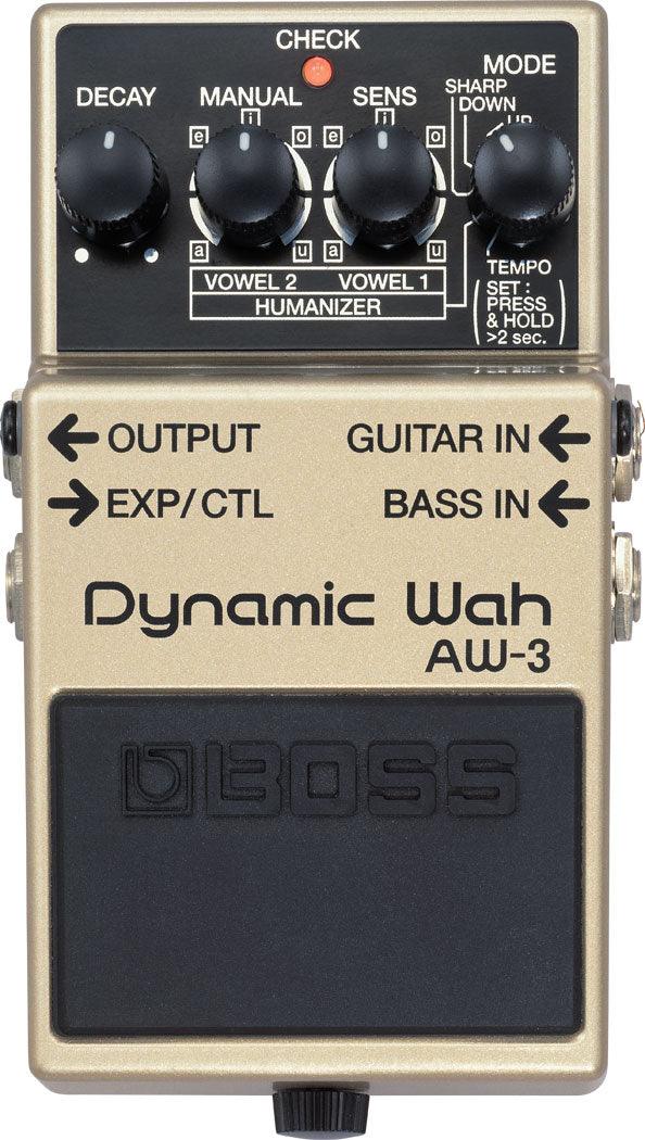 Pedal Boss Guitarra Electrica - Bajo Aw-3 Dynamic Wah - The Music Site