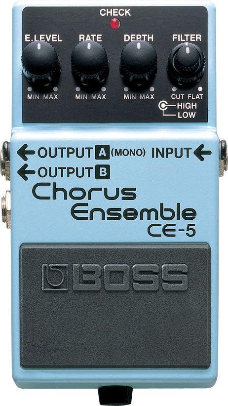 Pedal Boss Guitarra Electrica Ce-5 Stereo Chorus Ensemble - The Music Site