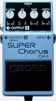 Pedal Boss Guitarra Electrica Ch-1 Stereo Super Chorus - The Music Site