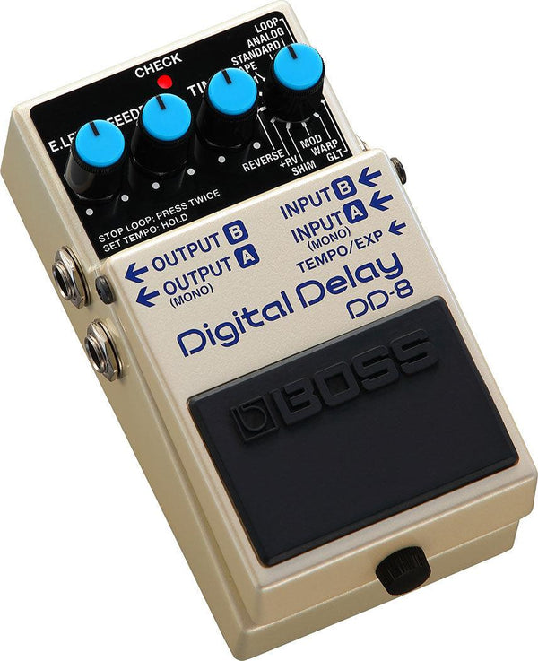 Pedal Boss Guitarra Electrica Dd-8 Exp Digital Delay - The Music Site