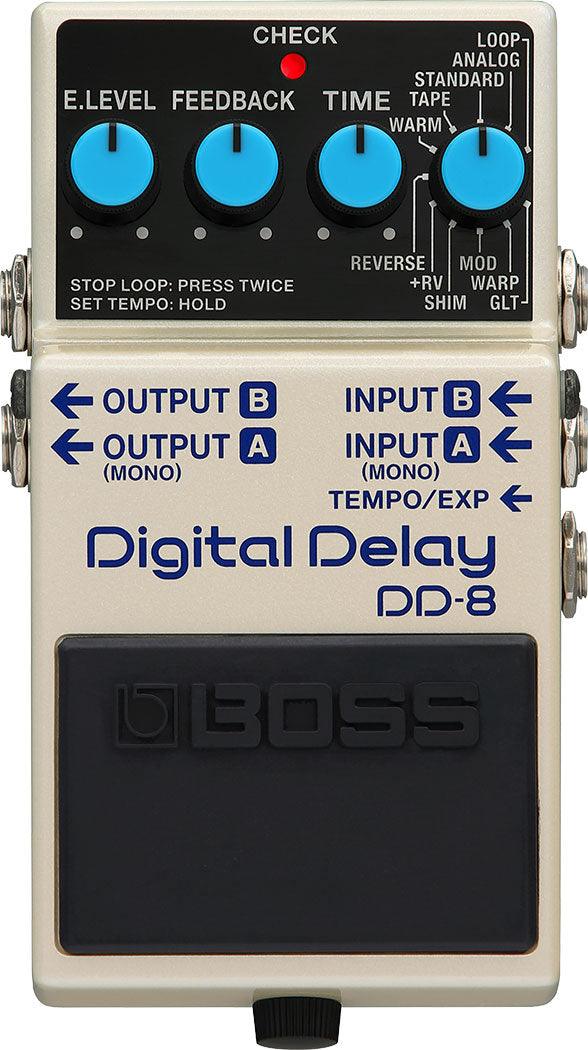 Pedal Boss Guitarra Electrica Dd-8 Exp Digital Delay - The Music Site
