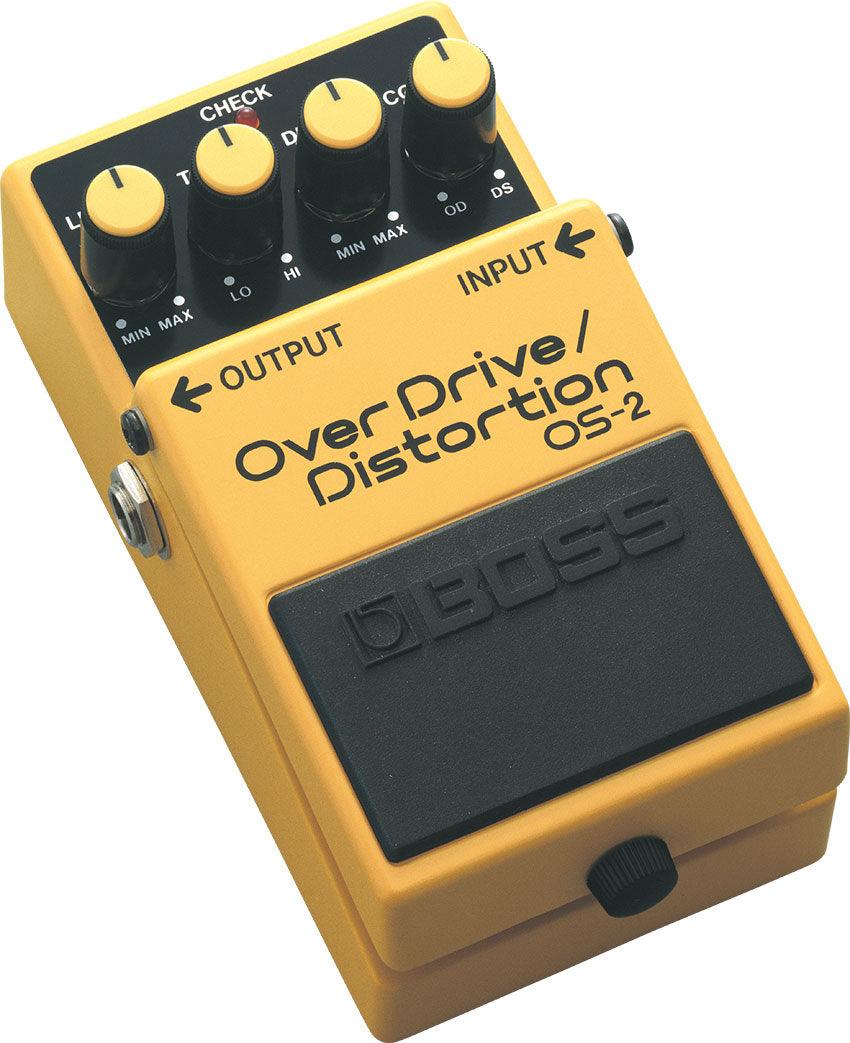 Pedal Boss Guitarra Electrica Os-2 Overdrive And Distortion - The Music Site