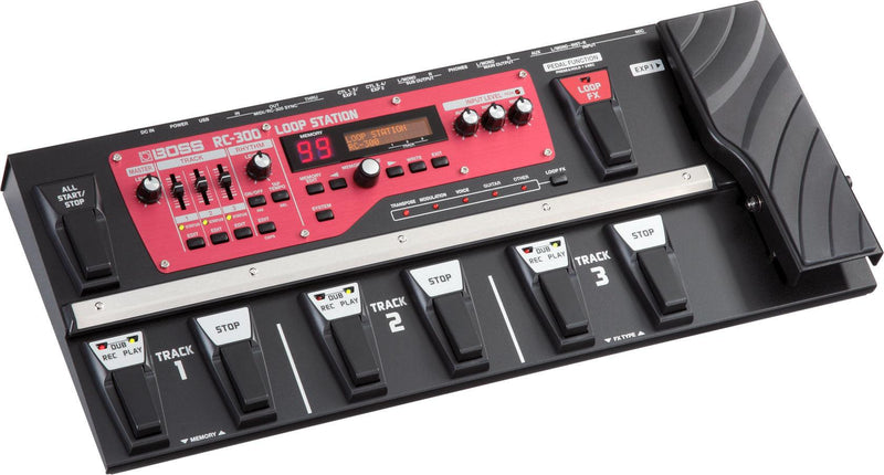 Pedal Boss Guitarra Electrica Rc-300 Loop Station - The Music Site