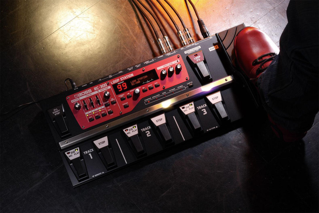 Pedal Boss Guitarra Electrica Rc-300 Loop Station - The Music Site