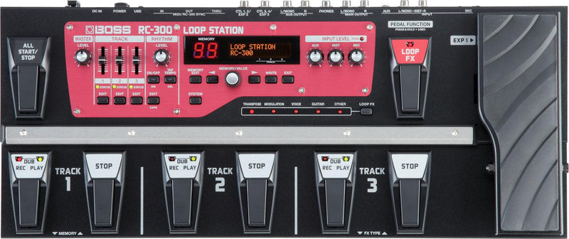 Pedal Boss Guitarra Electrica Rc-300 Loop Station - The Music Site