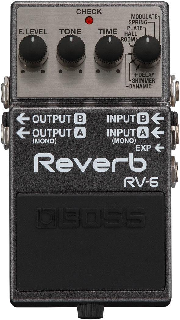 Pedal Boss Guitarra Electrica Rv-6 Reverb - The Music Site