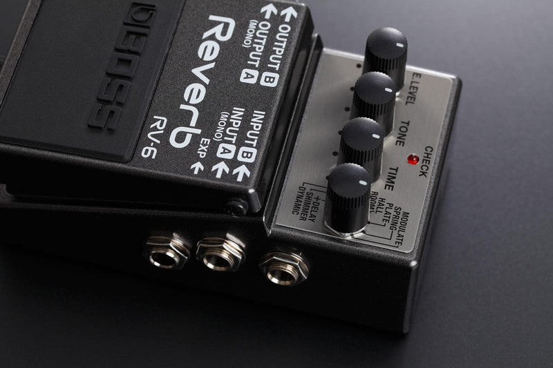 Pedal Boss Guitarra Electrica Rv-6 Reverb - The Music Site