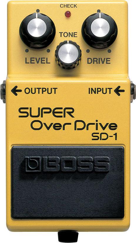 Pedal Boss Guitarra Electrica Sd-1 Super Overdrive - The Music Site