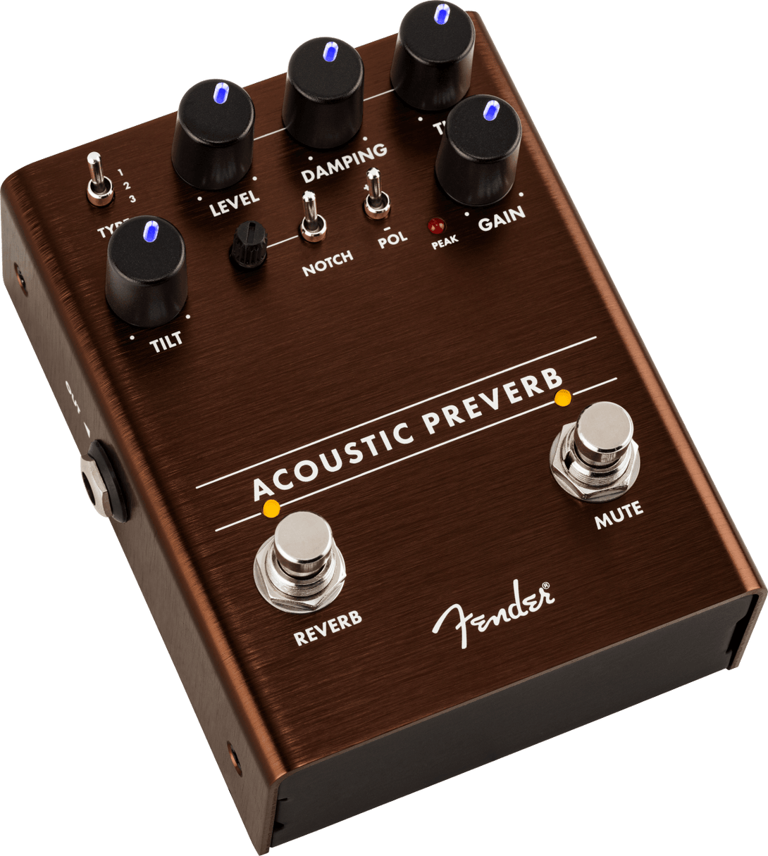 Pedal Fender Acoustic Preverb 0234548000 - The Music Site