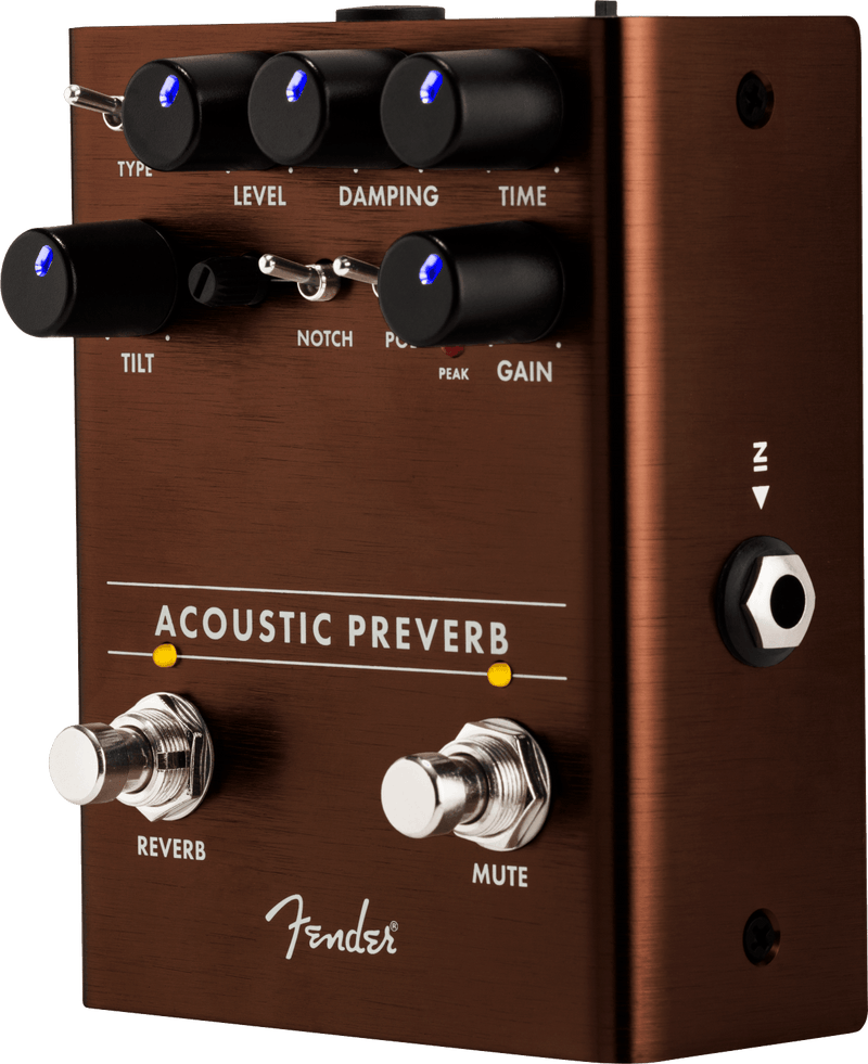 Pedal Fender Acoustic Preverb 0234548000 - The Music Site